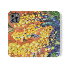 Load image into Gallery viewer, F/leather, elastic fastening, durable inner shell, stand feature, clear open ports, stitched pockets. 17 models, many designs
