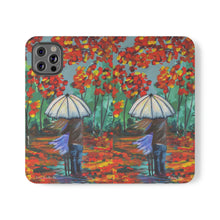 Load image into Gallery viewer, Autumn Rain - PHONE CASE WALLET for Samsung &amp; iPhones - Designed from original artwork
