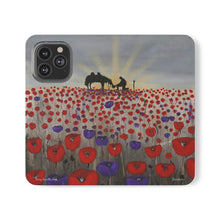 Load image into Gallery viewer, Benedictus - PHONE CASE WALLET for Samsung &amp; iPhones - Designed from original ANZAC Day artwork
