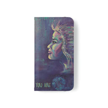 Load image into Gallery viewer, F/leather, elastic fastening, durable inner shell, stand feature, clear open ports, stitched pockets. 17 models, many designs
