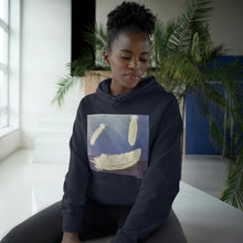Load image into Gallery viewer, Three Little Birds (Faith) - UNISEX HOODIE - Designed from Original artwork (Image on front)
