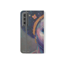 Load image into Gallery viewer, F/leather, elastic fastening, durable inner shell, stand feature, clear open ports, stitched pockets. 17 models, many designs
