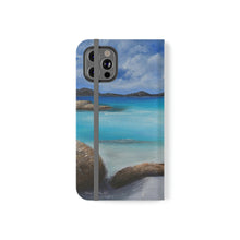 Load image into Gallery viewer, F/leather, elastic fastening, durable inner shell, stand feature, clear open ports, stitched pockets. 17 models, many designs
