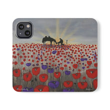 Load image into Gallery viewer, Benedictus - PHONE CASE WALLET for Samsung &amp; iPhones - Designed from original ANZAC Day artwork
