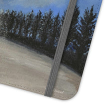 Load image into Gallery viewer, F/leather, elastic fastening, durable inner shell, stand feature, clear open ports, stitched pockets. 17 models, many designs
