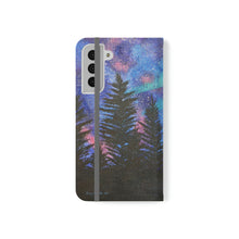 Load image into Gallery viewer, Northern Lights - PHONE CASE WALLET for Samsung &amp; iPhones - Designed from original artwork
