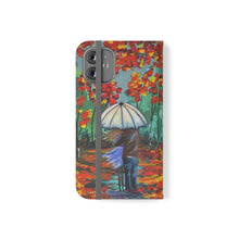 Load image into Gallery viewer, Autumn Rain - PHONE CASE WALLET for Samsung &amp; iPhones - Designed from original artwork
