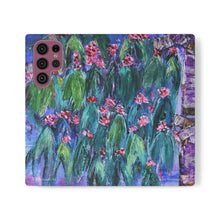 Load image into Gallery viewer, F/leather, elastic fastening, durable inner shell, stand feature, clear open ports, stitched pockets. 17 models, many designs
