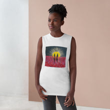 Load image into Gallery viewer, Freedom Called - UNISEX TANK - Designed from original ANZAC Day artwork (Image on front)
