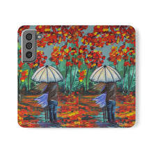 Load image into Gallery viewer, Autumn Rain - PHONE CASE WALLET for Samsung &amp; iPhones - Designed from original artwork
