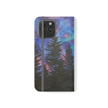 Load image into Gallery viewer, Northern Lights - PHONE CASE WALLET for Samsung &amp; iPhones - Designed from original artwork
