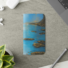 Load image into Gallery viewer, F/leather, elastic fastening, durable inner shell, stand feature, clear open ports, stitched pockets. 17 models, many designs
