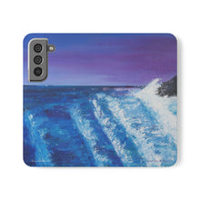 Load image into Gallery viewer, F/leather, elastic fastening, durable inner shell, stand feature, clear open ports, stitched pockets. 17 models, many designs
