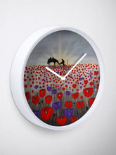 Load image into Gallery viewer, Benedictus - CLOCK - Designed from original ANZAC Day artwork
