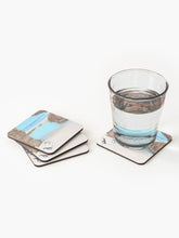 Load image into Gallery viewer, Go West - Drink COASTERS - Designed from original artwork
