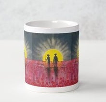 Load image into Gallery viewer, Freedom Called - CERAMIC MUG - Designed from original ANZAC Day artwork
