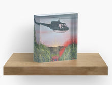 Load image into Gallery viewer, Vibrant back mounted photographic prints, 2.5cm thick solid free-standing acrylic block. Original artwork by Kerry Sandhu Art
