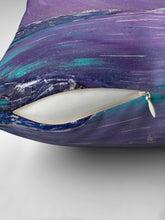 Load image into Gallery viewer, Indoor cushion covers, 100% Polyester cover, double sided print, concealed zip. Original artwork designs by Kerry Sandhu Art
